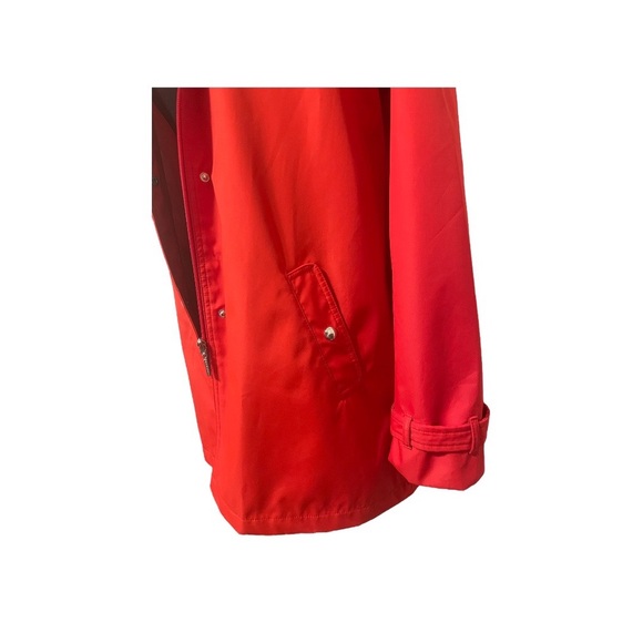 NWOT Weatherproof Red Rain Coat (L) - Picture 4 of 8